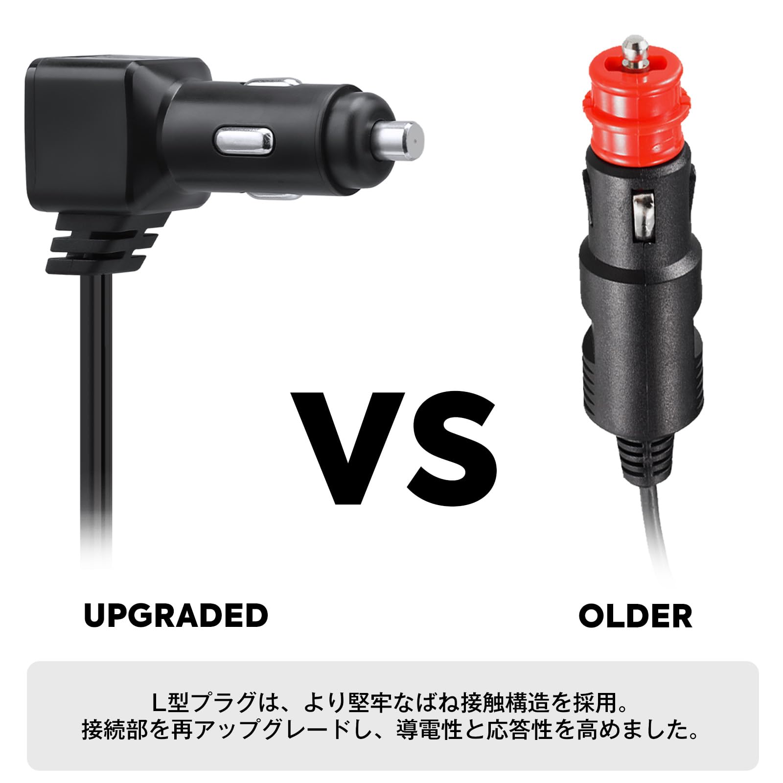 Amazon.co.jp: ICECO APLシリーズ適用 専用 12V/24V DC電源コード 車載